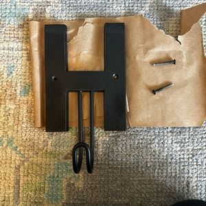 Pottery Barn ‘H’ wall hook